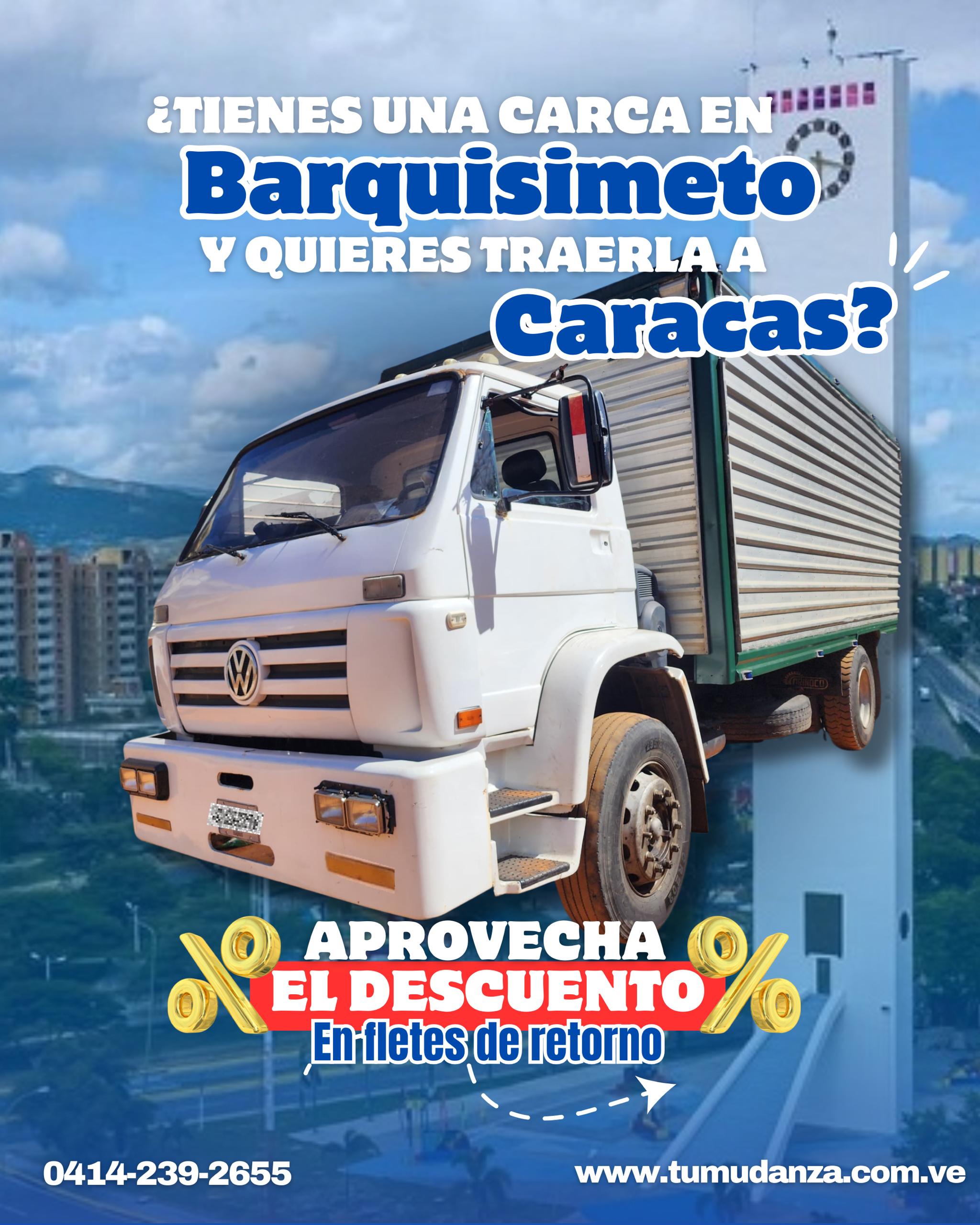 Barquisimeto - Cobertura de Tu Mudanza